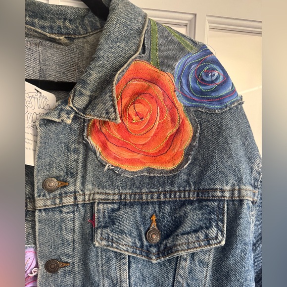 NWT Free People Rialto Jean Project Hannah Denim Jacket - Picture 7 of 9